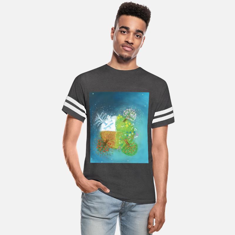 Four Seasons on Earth Illustration