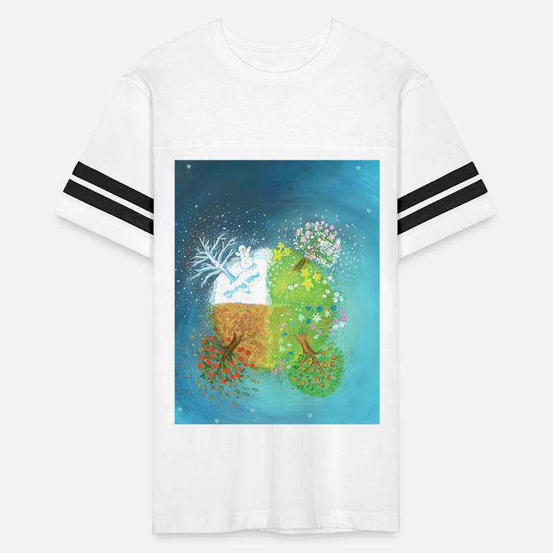 Four Seasons on Earth Illustration