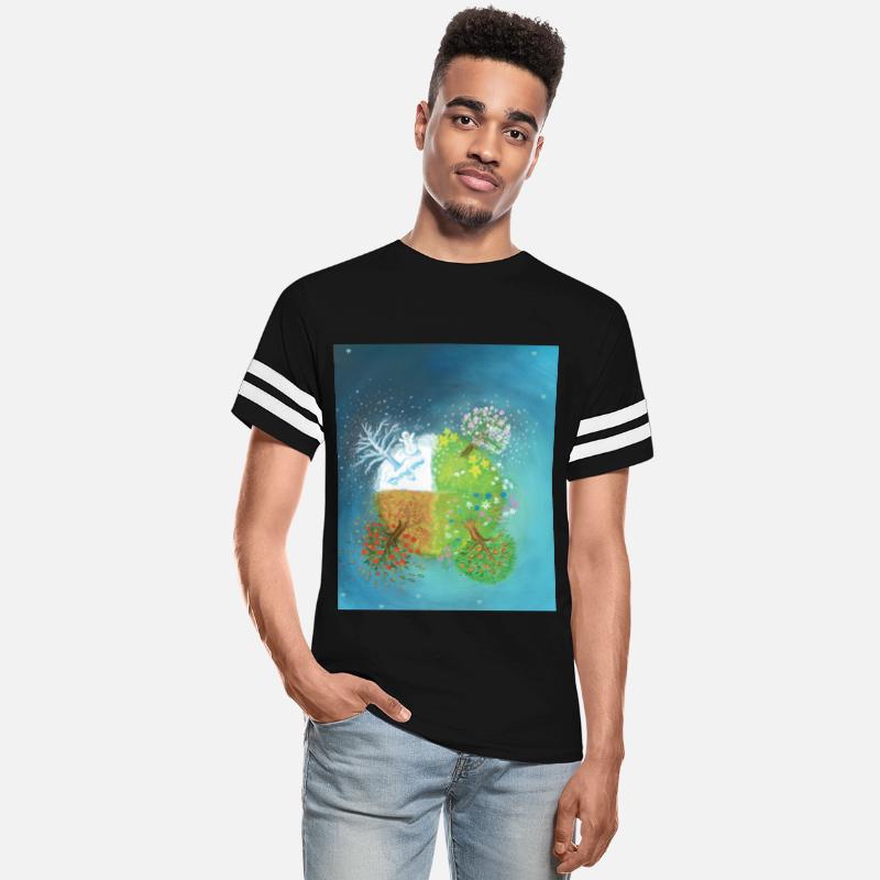 Four Seasons on Earth Illustration