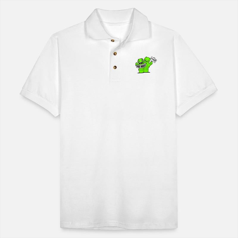 Free Hugs Signs Cactus Sad Face Two Cacti Friends