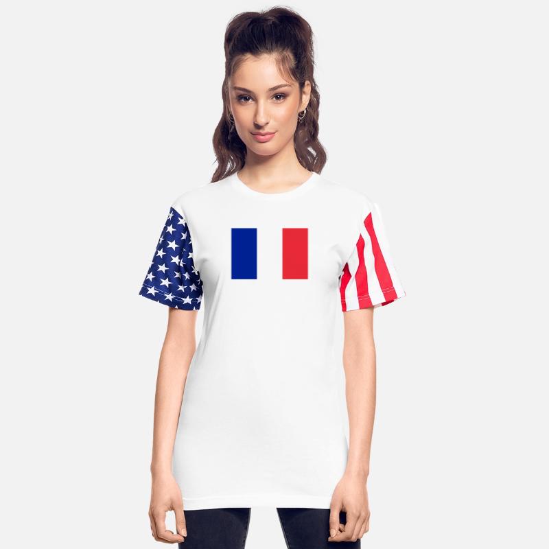 French Flag Emblem Design