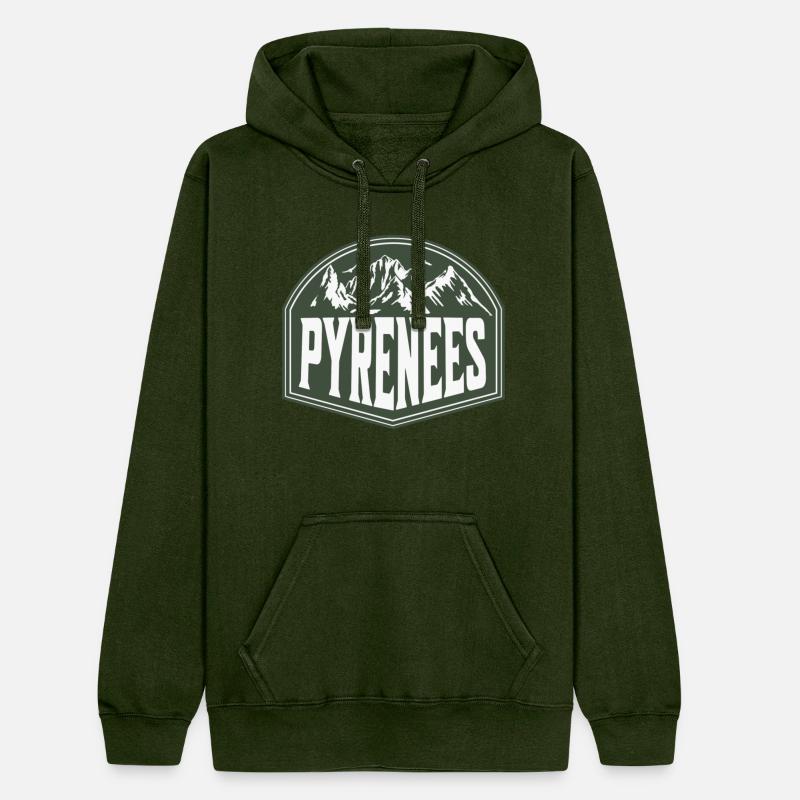 French Pyrenees Mountain Landscape