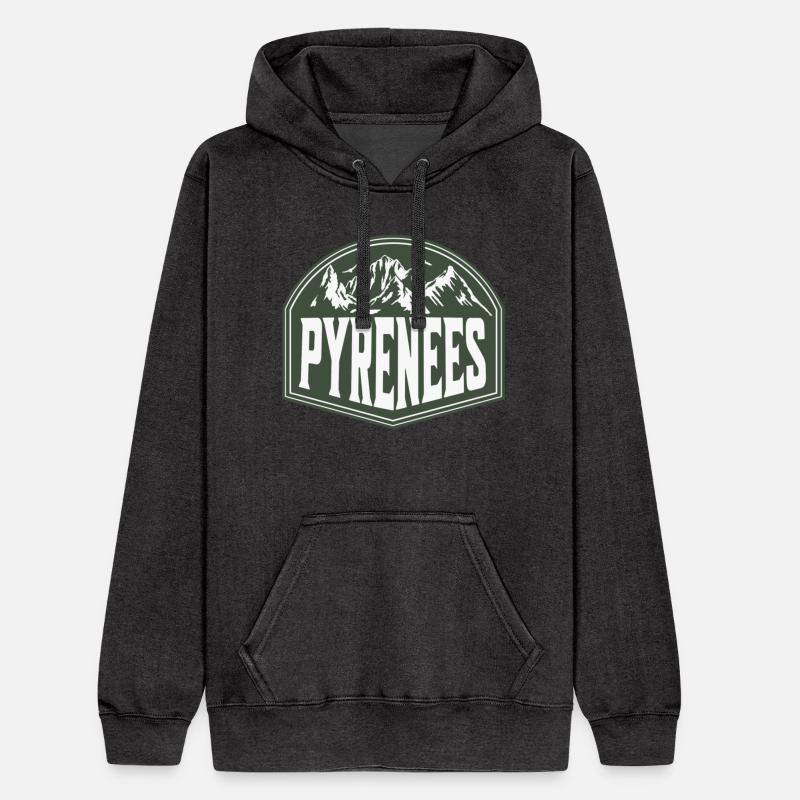 French Pyrenees Mountain Landscape