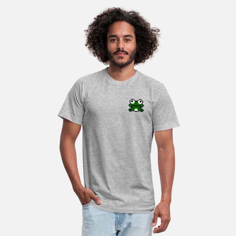 Frog Pixelart Logo Emblem Froggy Bullfrog