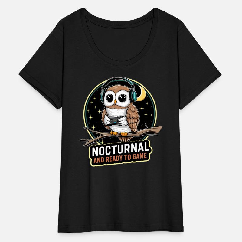 FUN NOCTURNAL AND READY TO GAME GAMING OWL