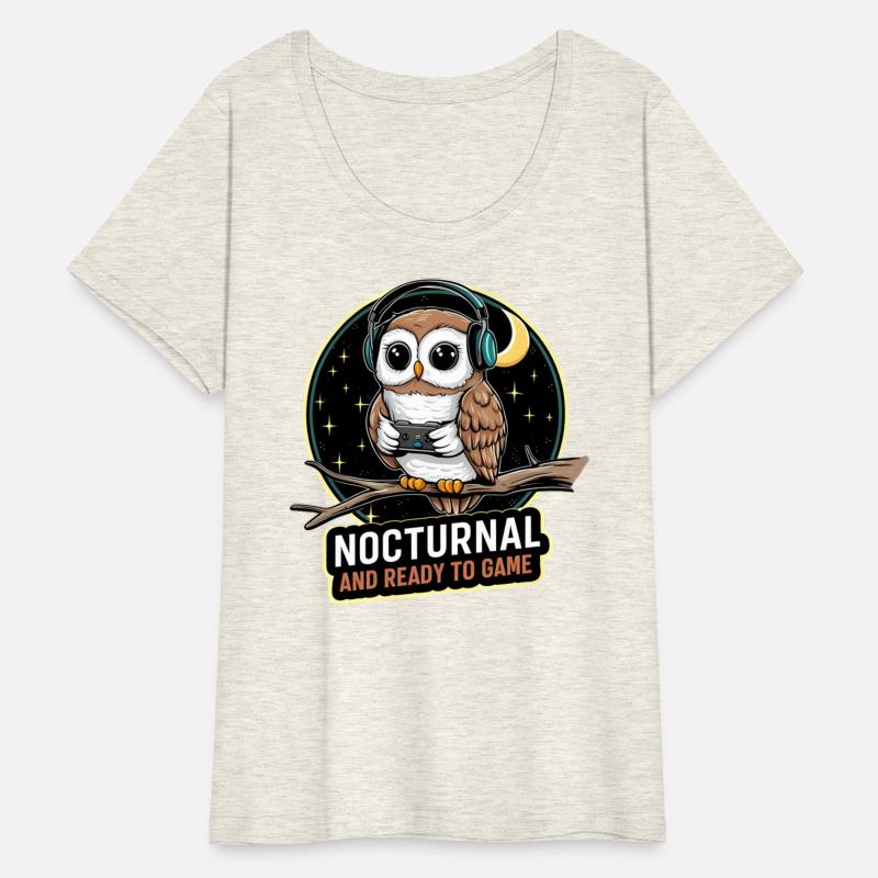 FUN NOCTURNAL AND READY TO GAME GAMING OWL