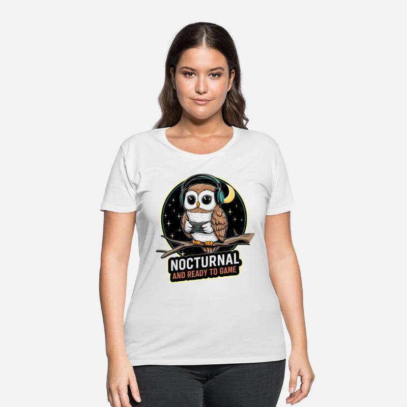 FUN NOCTURNAL AND READY TO GAME GAMING OWL