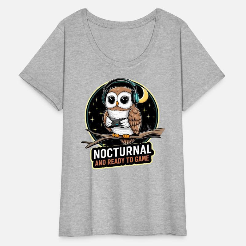 FUN NOCTURNAL AND READY TO GAME GAMING OWL