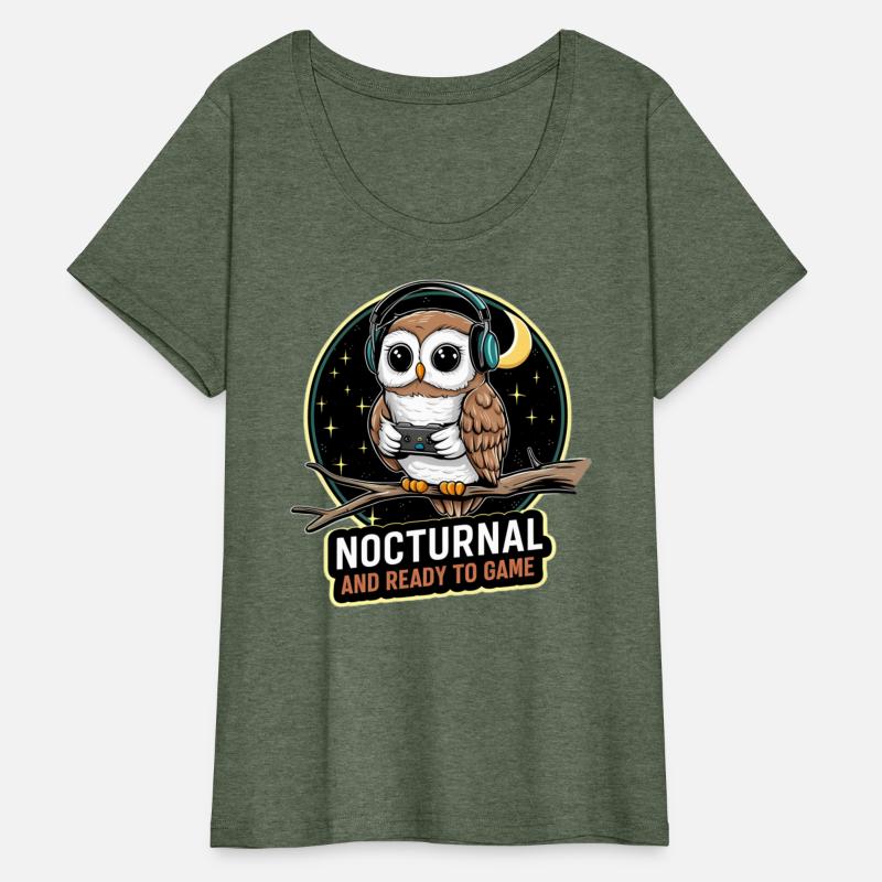 FUN NOCTURNAL AND READY TO GAME GAMING OWL