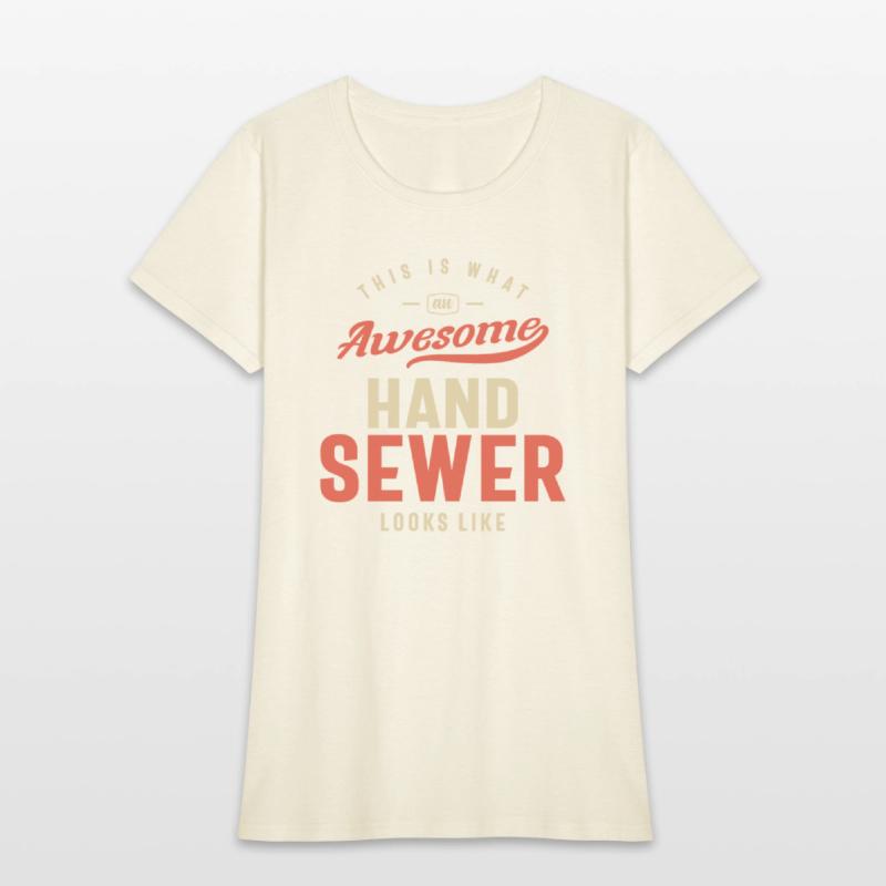 Funny Awesome Hand Sewer Job Occupation