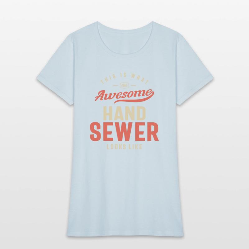 Funny Awesome Hand Sewer Job Occupation