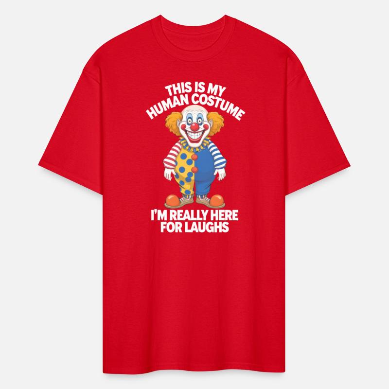 Funny Clown Human Costume Graphic