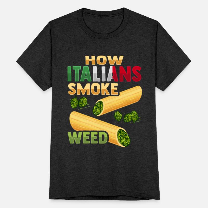 Funny Italian Pasta Smoke Weed Cannabis Smoker