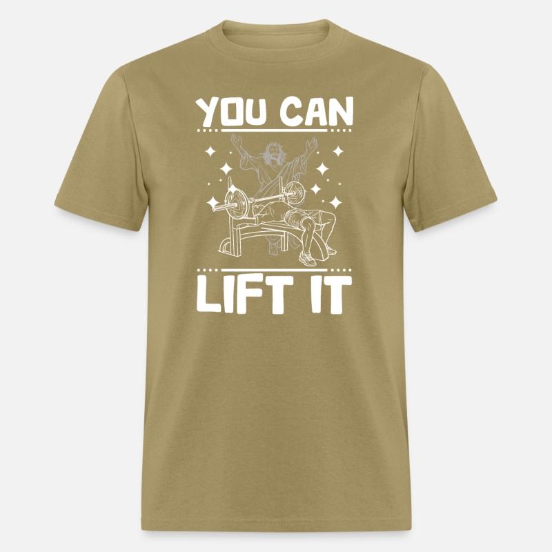 Funny Jesus bodybuilding Bench press, you can lift