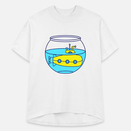 Funny Little Submarine Goldfish Bowl Aquarium Fun