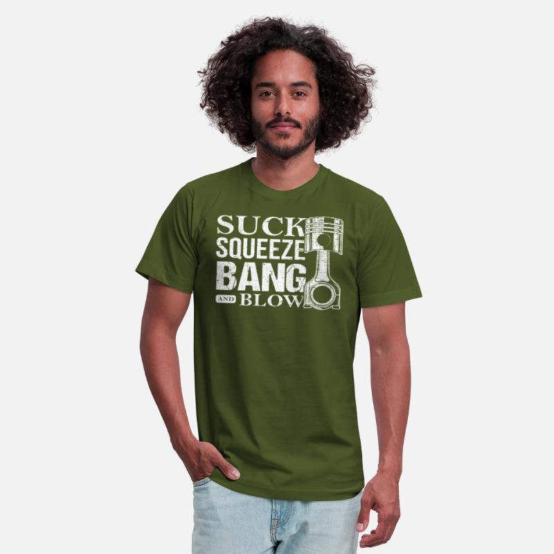 Funny Saying Sucks Squeeze Bang Blow for Mechanics