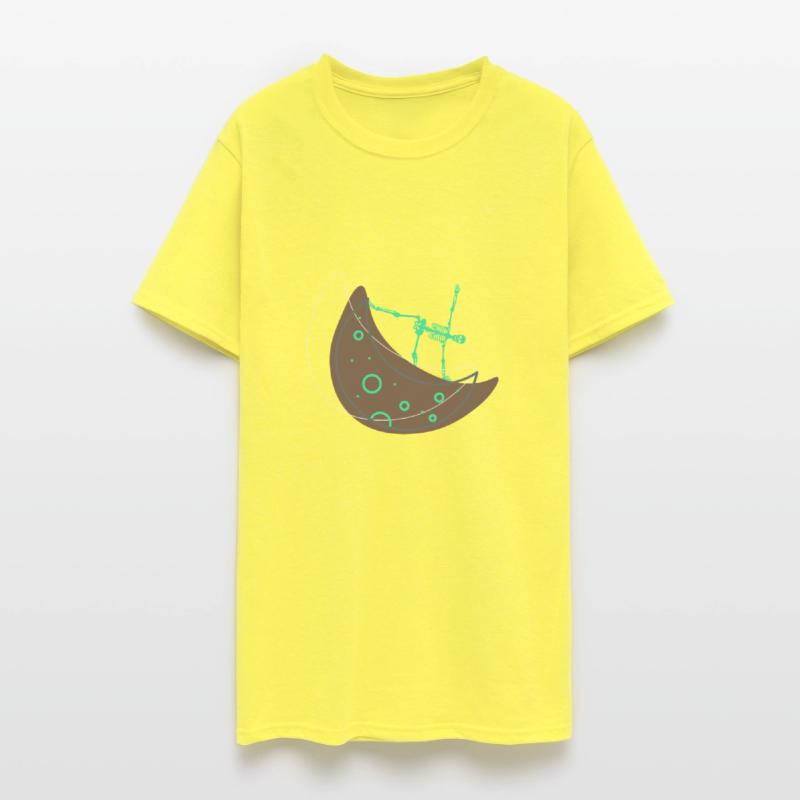 Funny Skeleton Yoga Half Moon Yoga Pose