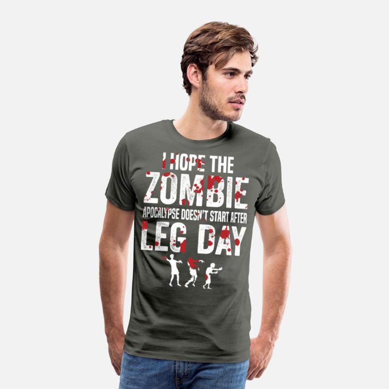 Funny Zombie Leg Day For Gym Lover