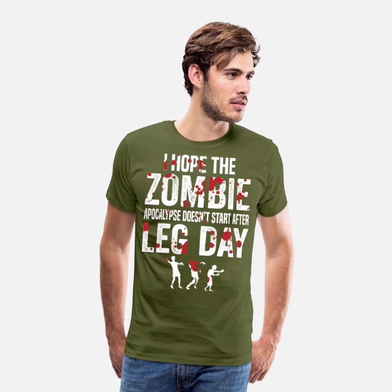 Funny Zombie Leg Day For Gym Lover
