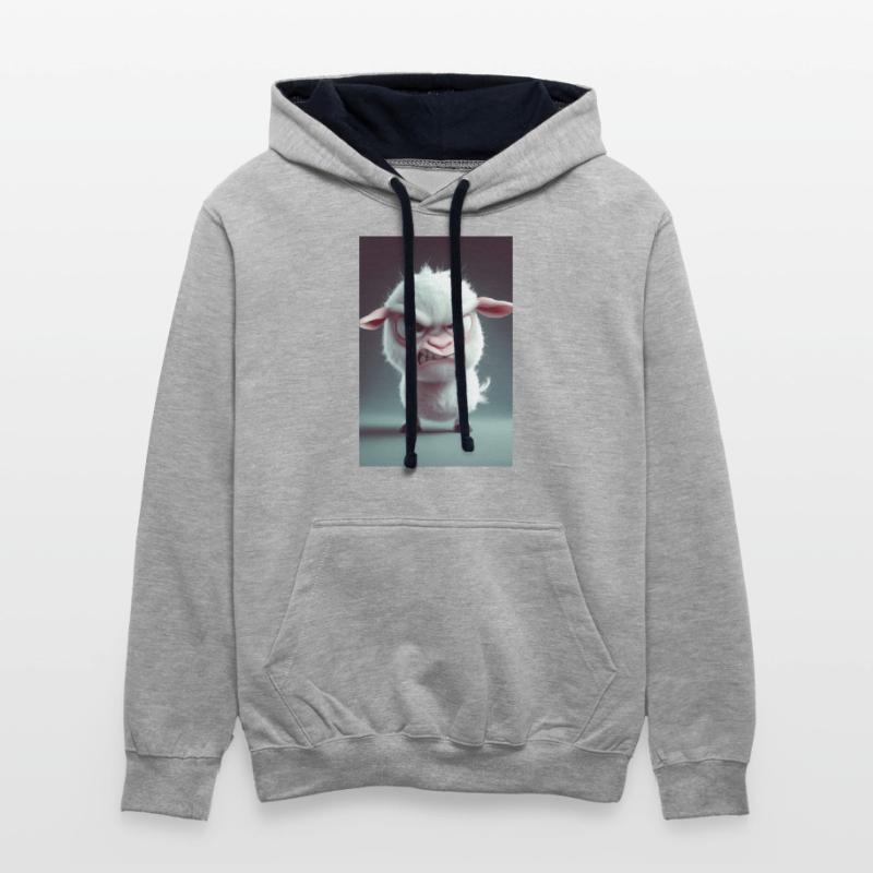 Furious Cartoon Sheep Rage