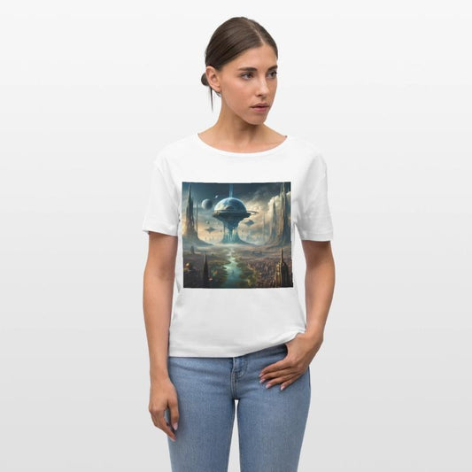 Futuristic Sci-Fi City Tower Design Alien Planet