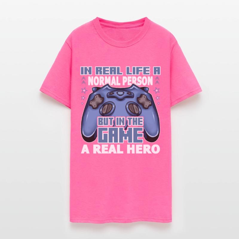 Gaming in the game a real hero gamer video game