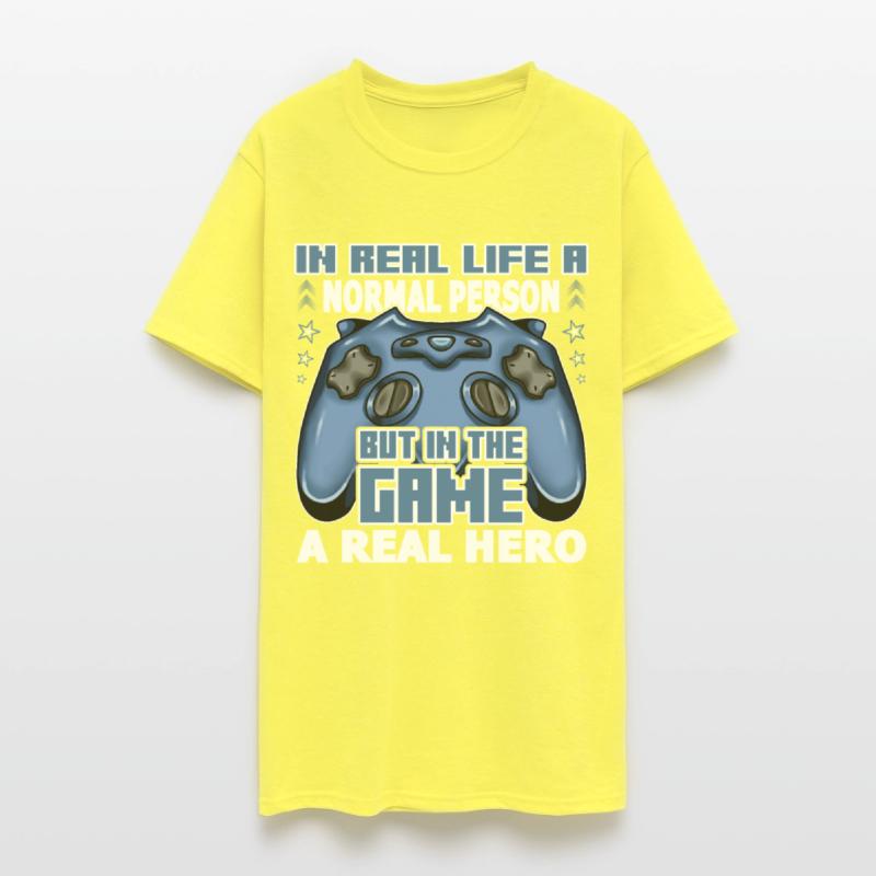 Gaming in the game a real hero gamer video game