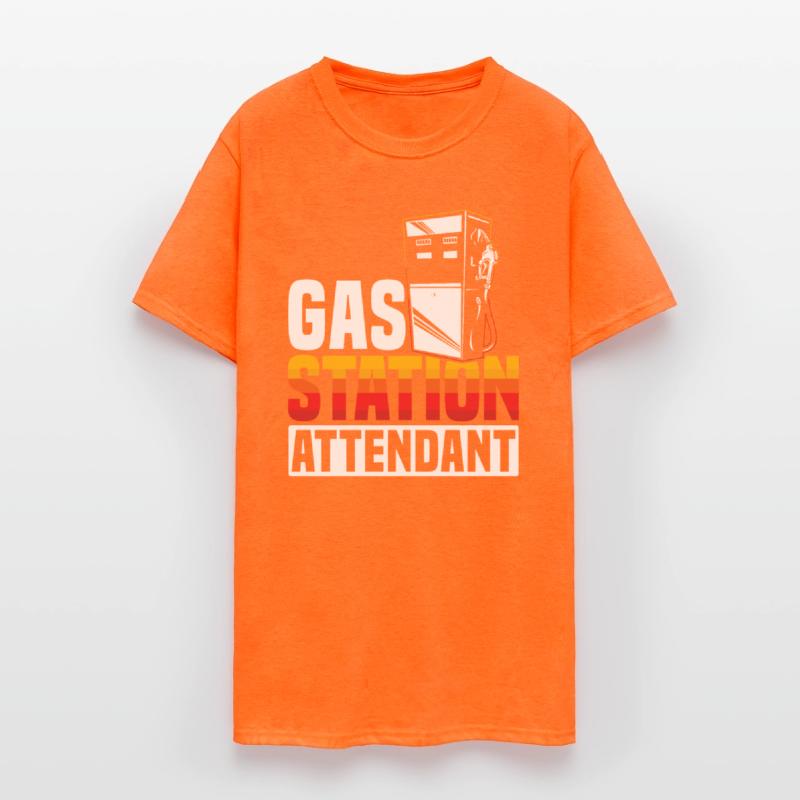 Gas Station Attendant Gas Pump Gasoline Fuel