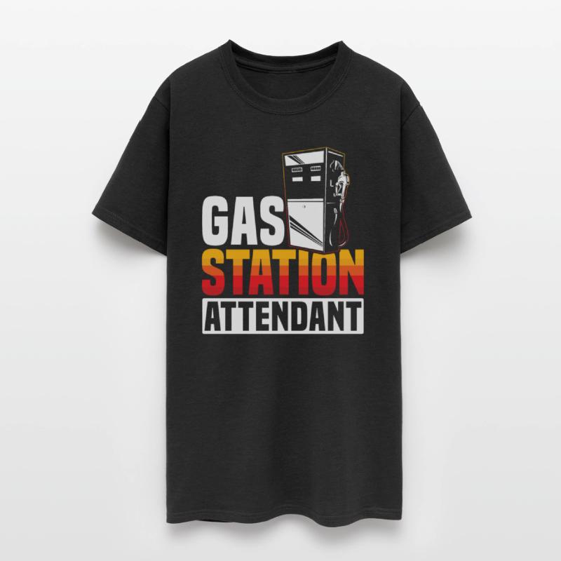 Gas Station Attendant Gas Pump Gasoline Fuel