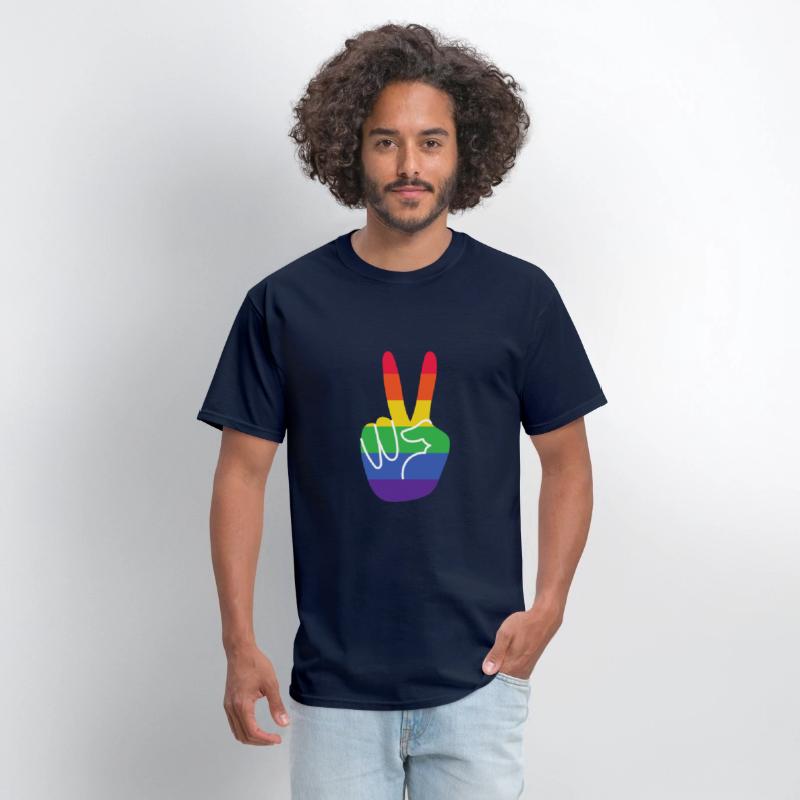 Gay Peace Sign