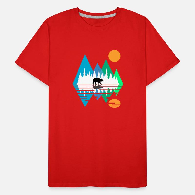 GEOMETRIC MOUNTAIN BEAR