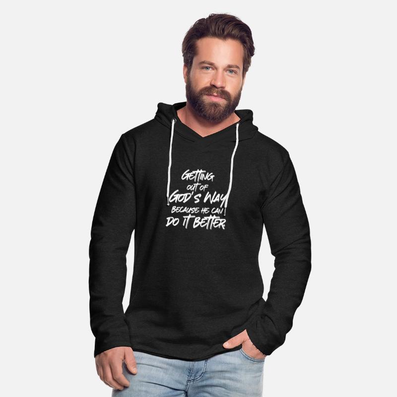 Getting Out Of God's Way