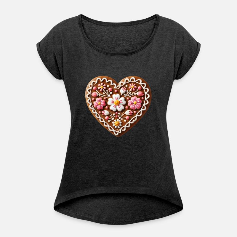 Gingerbread heart: Sweet tradition and love united