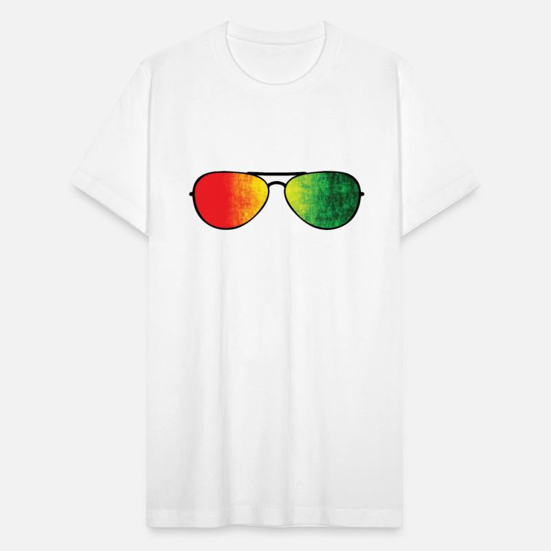 Glasses with bright Colors of Africa Continent