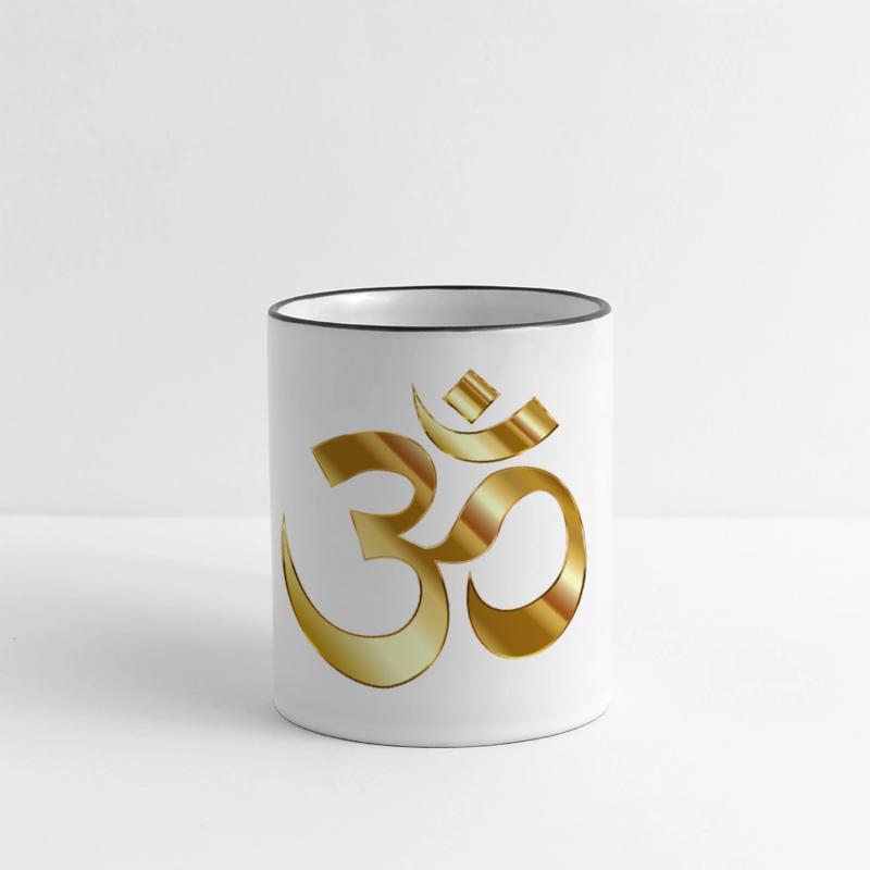 Golden Om Symbol