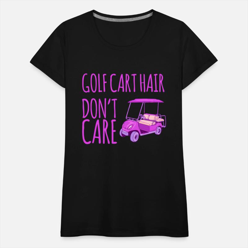 Golf Cart Hair Don'T Care