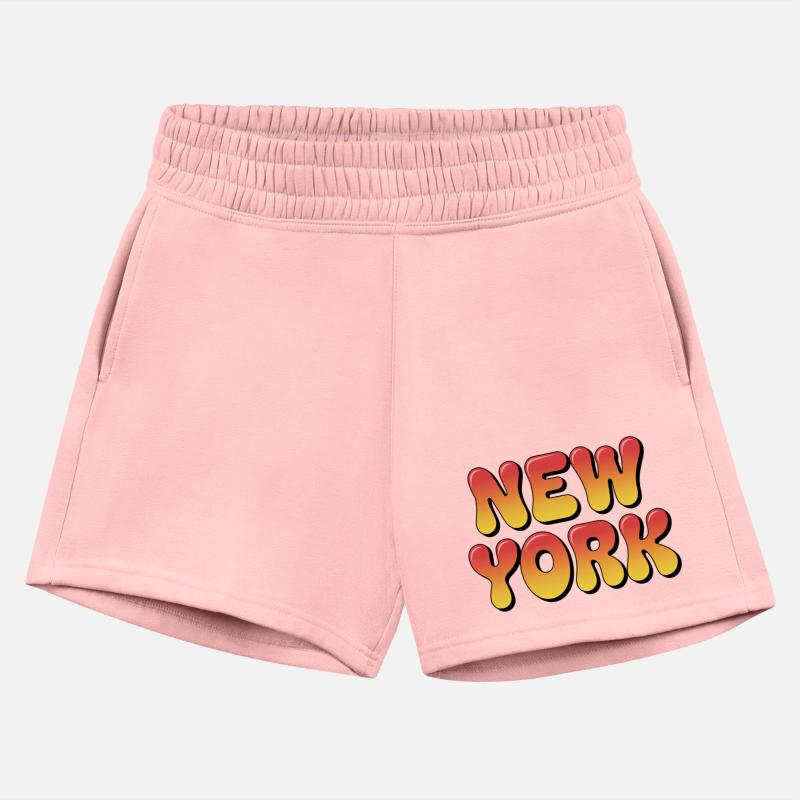 Gradient "New York" Drip Typography Design