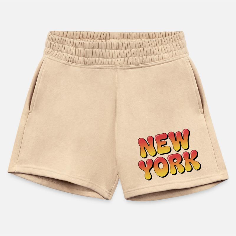 Gradient "New York" Drip Typography Design