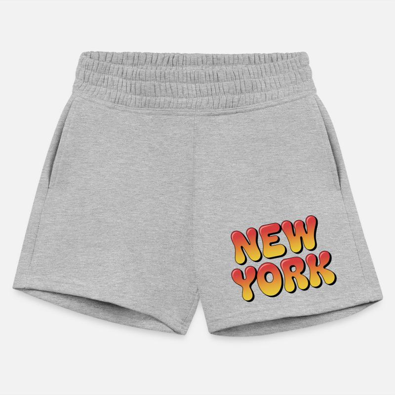 Gradient "New York" Drip Typography Design