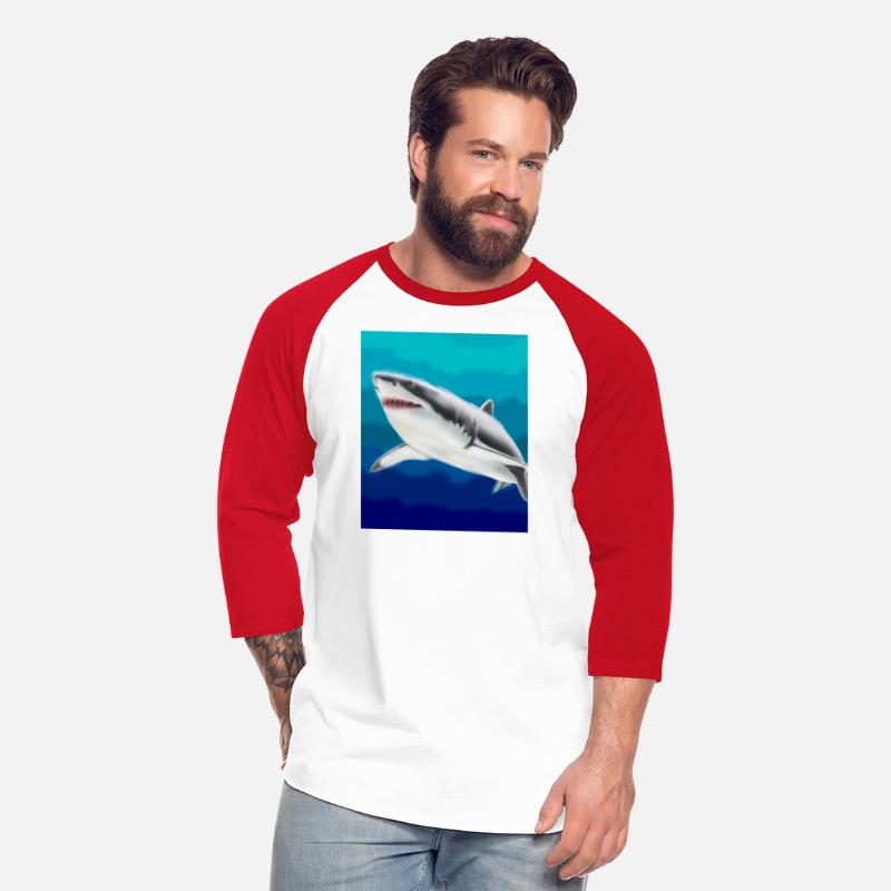 Great White Shark Art Shark Portrait