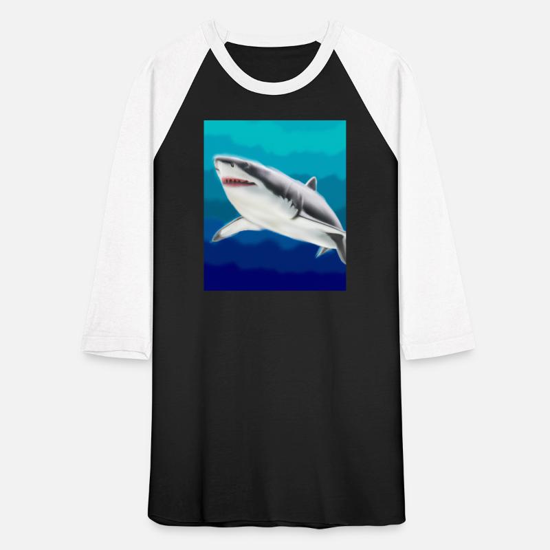 Great White Shark Art Shark Portrait