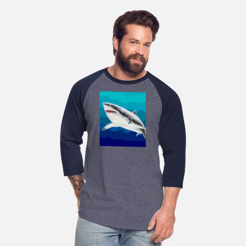 Great White Shark Art Shark Portrait