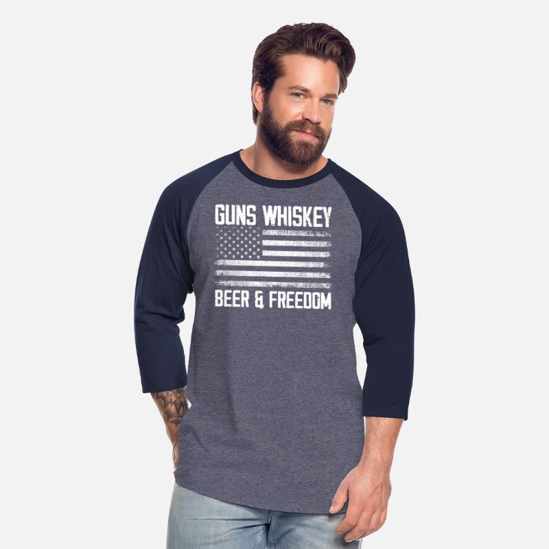 Guns Whiskey Beer And Freedom