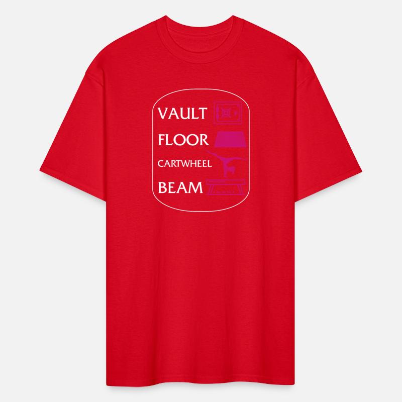Gymnastic Shirt, Vault Floor Cartwheel Beam Tee,