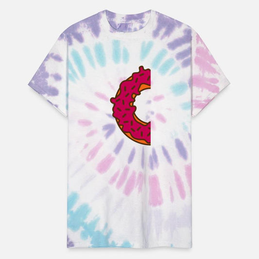 half half donut eat hunger delicious thick fat die