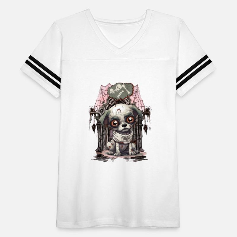 HalloweeChihuahua Mummy Dreaming of Skeleton Bones