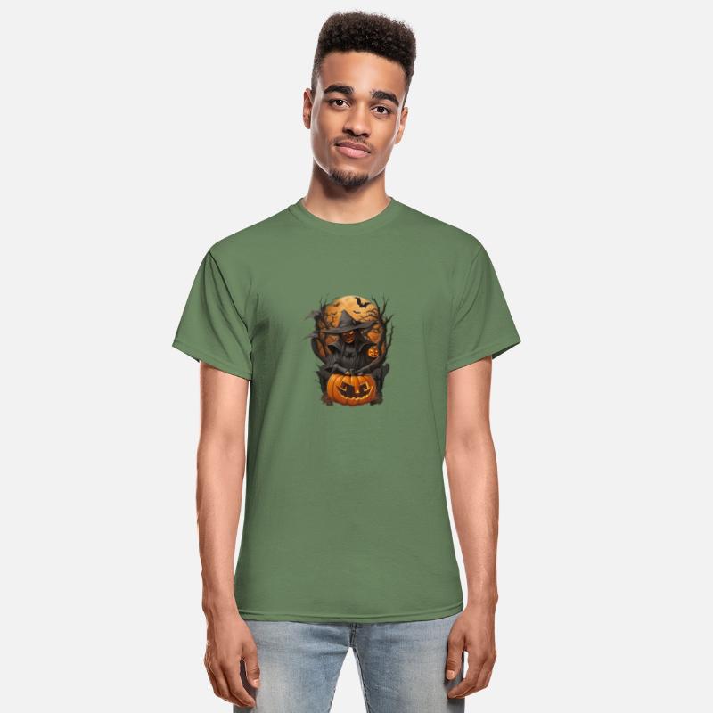 Halloween Pumpkin & Witch