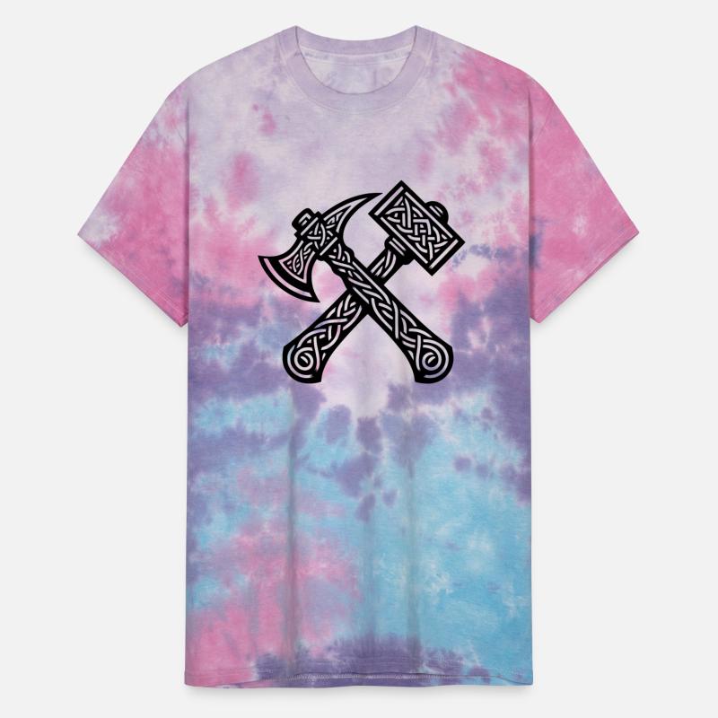 Hammer And Axe In Celtic Knots