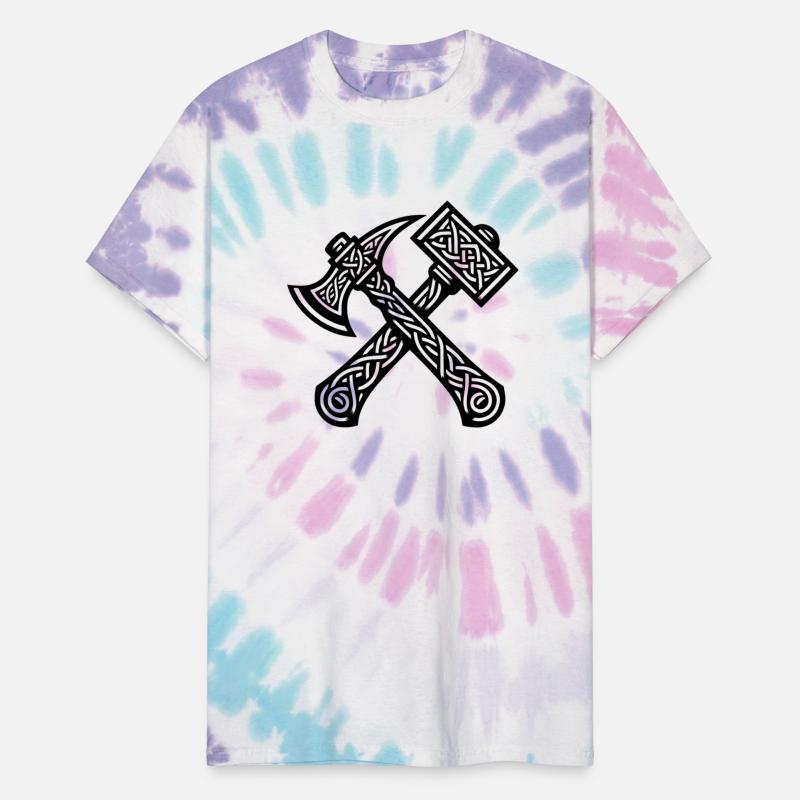 Hammer And Axe In Celtic Knots