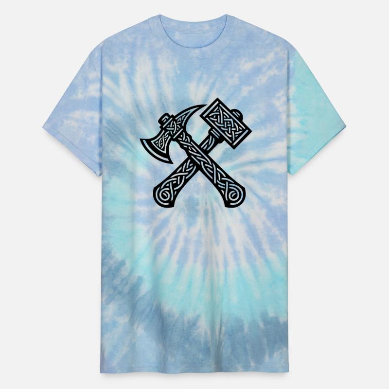 Hammer And Axe In Celtic Knots